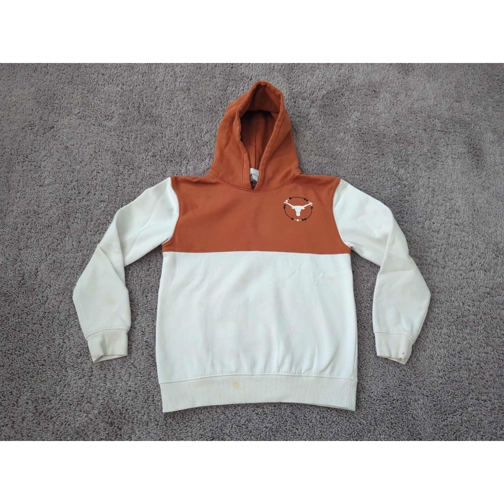 Texas Longhorns Hoodie Sweatshirt Youth XL‎ 14/16 NCAA Football Pullover